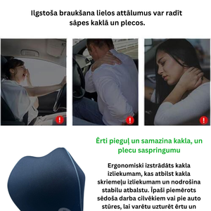 Ergonomisks Kakla Spilvens
