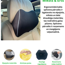 Ergonomisks Kakla Spilvens
