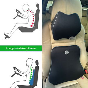 Ergonomisks Muguras Spilvens
